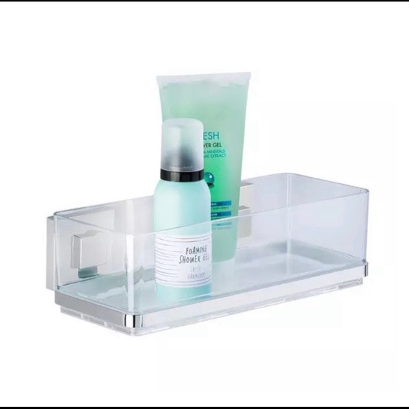 WENKO - Vacuum-Loc Wall Shelf Quadro - No Drilling Required - Picture 1 of 13